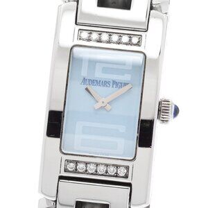 AUDEMARS PIGUET Promesse 67259ST.ZZ.1156ST.03 blue Dial Quartz Ladies_870699